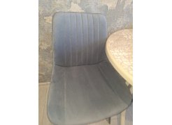 Стул на металлокаркасе Седа К крутящийся светло-серый  / белый фото покупателя 65