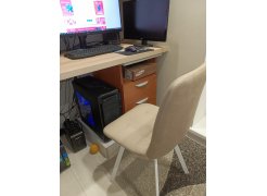 Стул на металлокаркасе Чилли светло-серый / черный фото покупателя 183