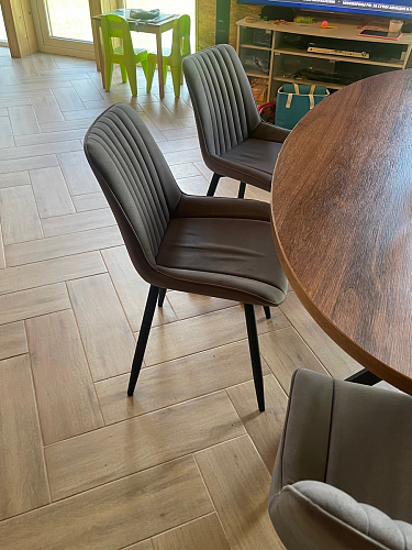 Комплект стульев Седа К 4 шт латте / черный фото покупателя 90