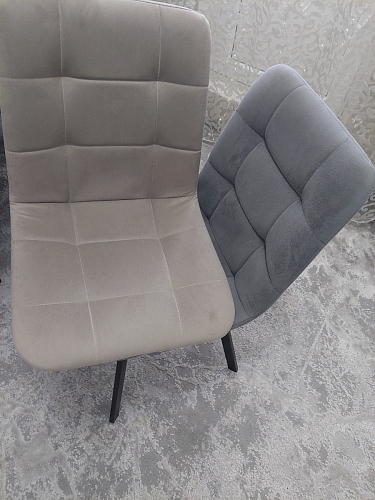 Комплект стульев Чилли 2 шт бежевый / черный фото покупателя 510