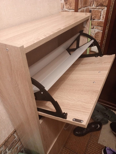 Обувница ТО-22 венге / беленый дуб фото покупателя 8