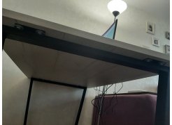 Стол Лота Лофт 140 25 мм юта / белый матовый фото покупателя 634