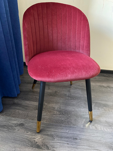 Стул на металлокаркасе Gabi green / black / silver фото покупателя 122