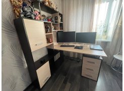 Стол компьютерный Джаз-15 белый правый фото покупателя 49