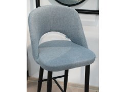 Барный стул Lars блюарт / чёрный из шоурума 2