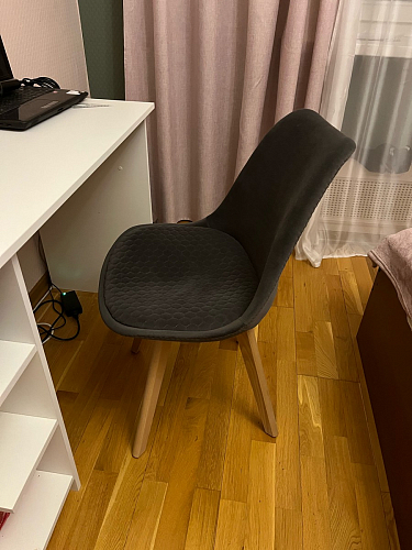 Деревянный стул Bonuss черный фото покупателя 90