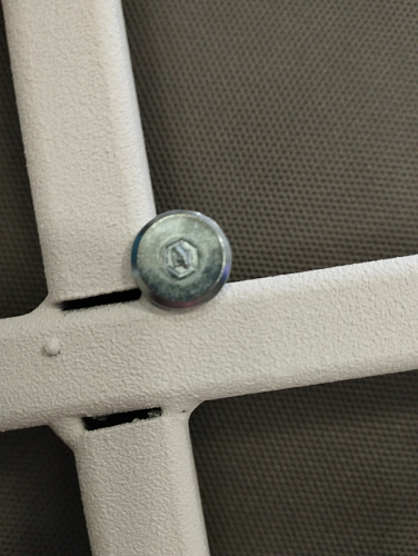 Стул на металлокаркасе Чилли синий / белый фото покупателя 987