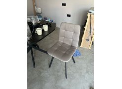 Стул на металлокаркасе Чилли розовый / черный каркас фото покупателя 279