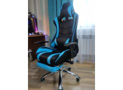 Компьютерное кресло Kano 1 light blue / black фото покупателя 188