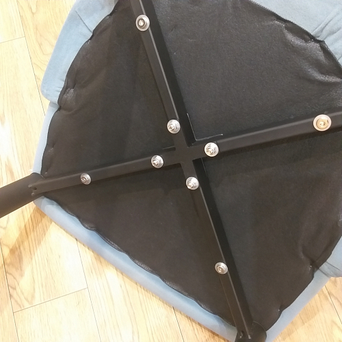 Стул на металлокаркасе Kora light blue / white фото покупателя 163