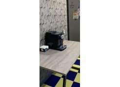 Стол Лота Лофт 140 25 мм юта / белый матовый фото покупателя 328