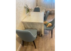 Стул на металлокаркасе Kora green / black фото покупателя 16