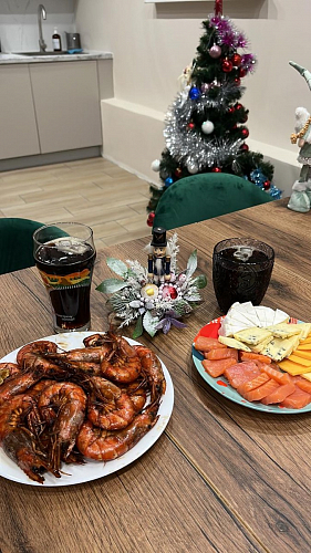 Стол Тринити Лофт 120 32 мм дуб галифакс табако / черный матовый фото покупателя 831