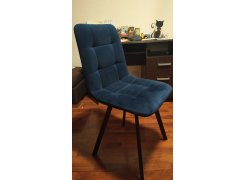 Стул на металлокаркасе Чилли светло-серый / черный фото покупателя 57