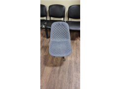 Стул на металлокаркасе Capri dark blue / black фото покупателя 19