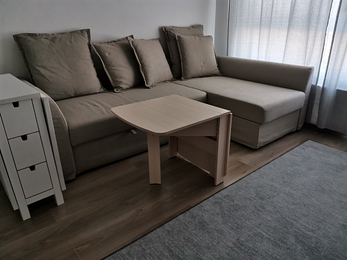 Стол-книжка СтК6 венге / дуб молочный высота 54 см фото покупателя 14