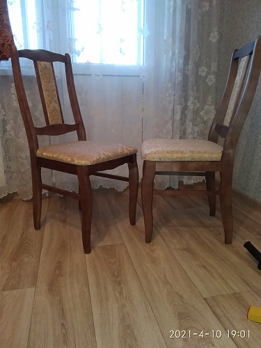 Деревянный стул Киприан белый / бежевый фото покупателя 7