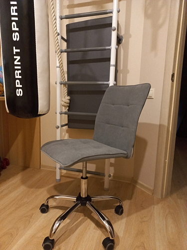 Компьютерное кресло One/Ван флок бежевый 7 фото покупателя 92