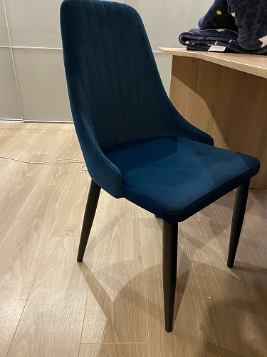 Стул на металлокаркасе Kora gray / black фото покупателя 479