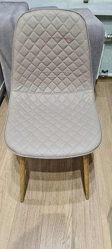 Стул на металлокаркасе Capri blue / white фото покупателя 62