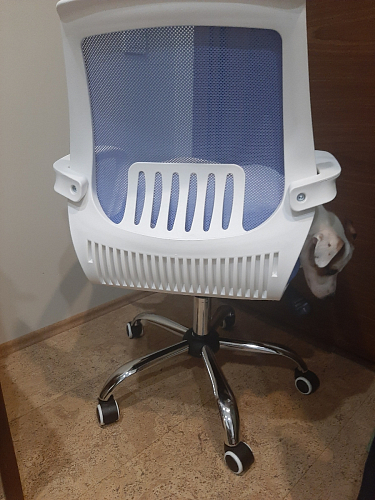 Компьютерное кресло Ergoplus blue / gray / white фото покупателя 16