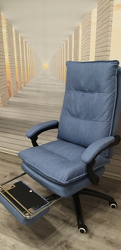 Компьютерное кресло Rapid голубое фото покупателя 191