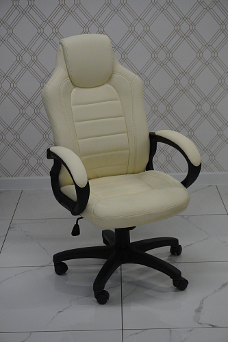 Компьютерное кресло Kadis коричневое / бежевое из шоурума 8