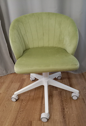 Компьютерное кресло Пард экокожа белый фото покупателя 253