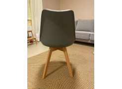 Деревянный стул Bonuss dark gray / black фото покупателя 45