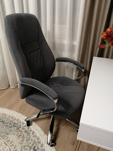 Компьютерное кресло Aragon dark grey фото покупателя 113