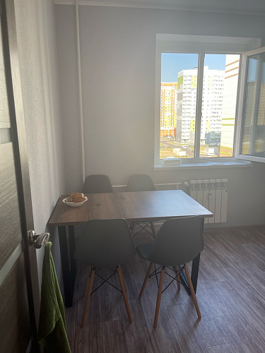 Стол Лота Лофт 120 32 мм бетон / черный матовый фото покупателя 148