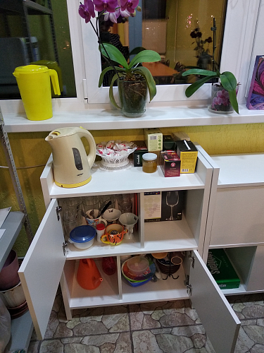 Стеллаж с дверцами 152 см венге фото покупателя 5