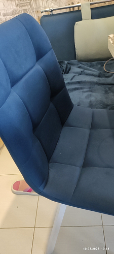 Комплект стульев Чилли 4 шт бежевый / черный фото покупателя 87