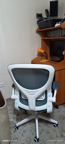 Компьютерное кресло Konfi dark gray / pink / white фото покупателя 157