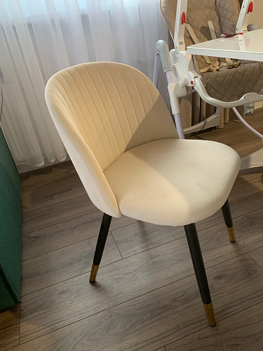 Стул на металлокаркасе Gabi gray / black фото покупателя 786