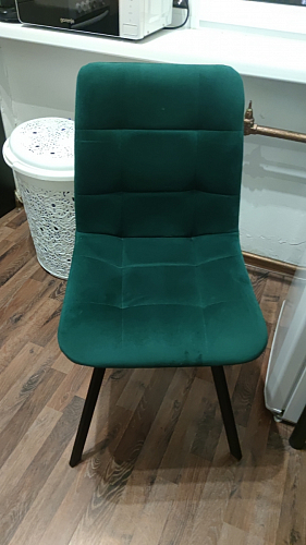 Стул на металлокаркасе Чилли бежевый / белый каркас фото покупателя 1346