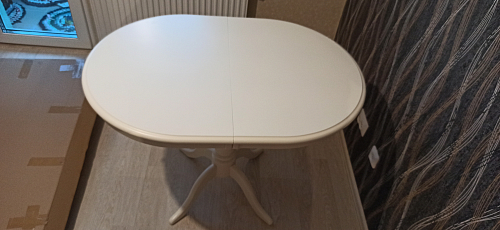 Стол раскладной Solerno ME-T4EX ivory white фото покупателя 4