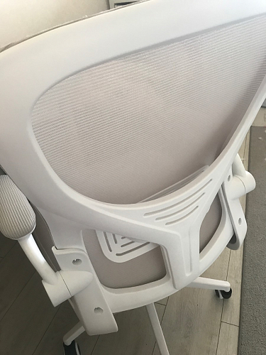 Компьютерное кресло Konfi gray / blue / white фото покупателя 88