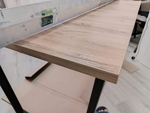 Стол раскладной Лота Лофт 120 25 мм юта / черный матовый фото покупателя 182