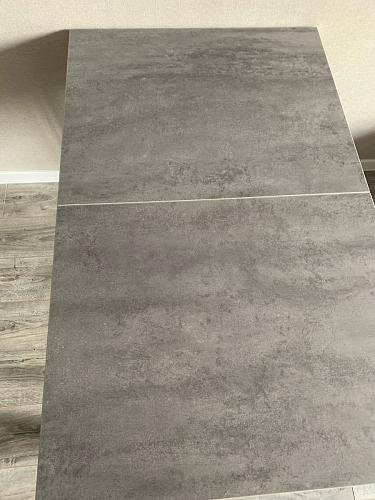 Стол раскладной Лота Лофт 120 25 мм юта / черный матовый фото покупателя 614