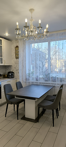 Стул на металлокаркасе Kora gray / black фото покупателя 344