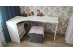 Письменный стол СПм-25 левый белый фото покупателя 56