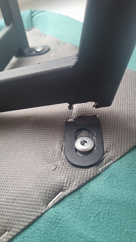 Стул на металлокаркасе Чилли К светло-серый велюр / черный каркас фото покупателя 341