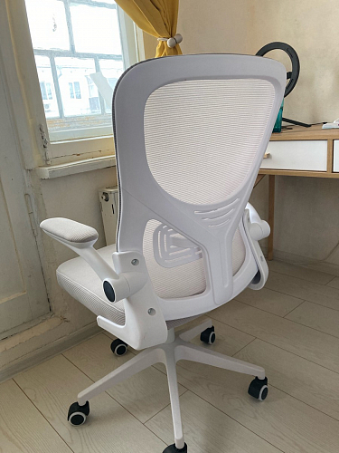 Компьютерное кресло Konfi dark gray / pink / white фото покупателя 4