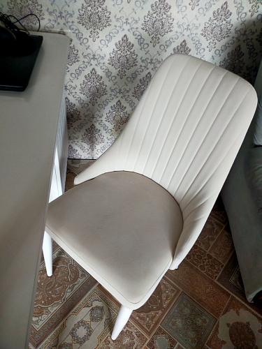 Стул на металлокаркасе Kora dark gray / black фото покупателя 198