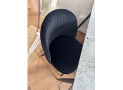 Стул на металлокаркасе Gabi blue / black фото покупателя 572