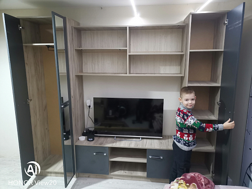 Готовая гостиная Бертелена белое дерево / белое дерево фото покупателя 44