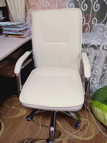 Компьютерное кресло Nadir белое фото покупателя 10