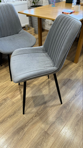 Комплект стульев Вейв 4 шт светло-серый / черный фото покупателя 47