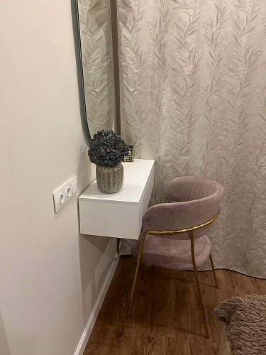 Стул на металлокаркасе Kamelia gold / gray фото покупателя 11